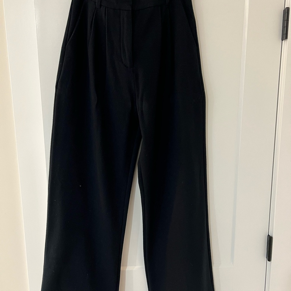 Women’s Black Wide Leg Trousers